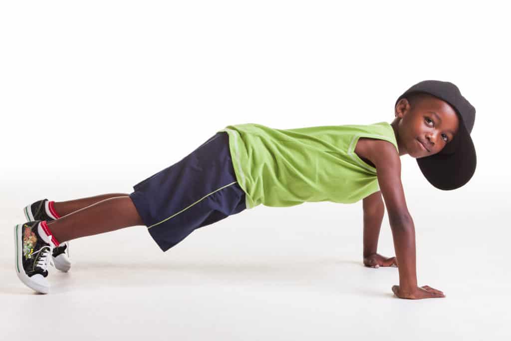 kids strength training push-ups